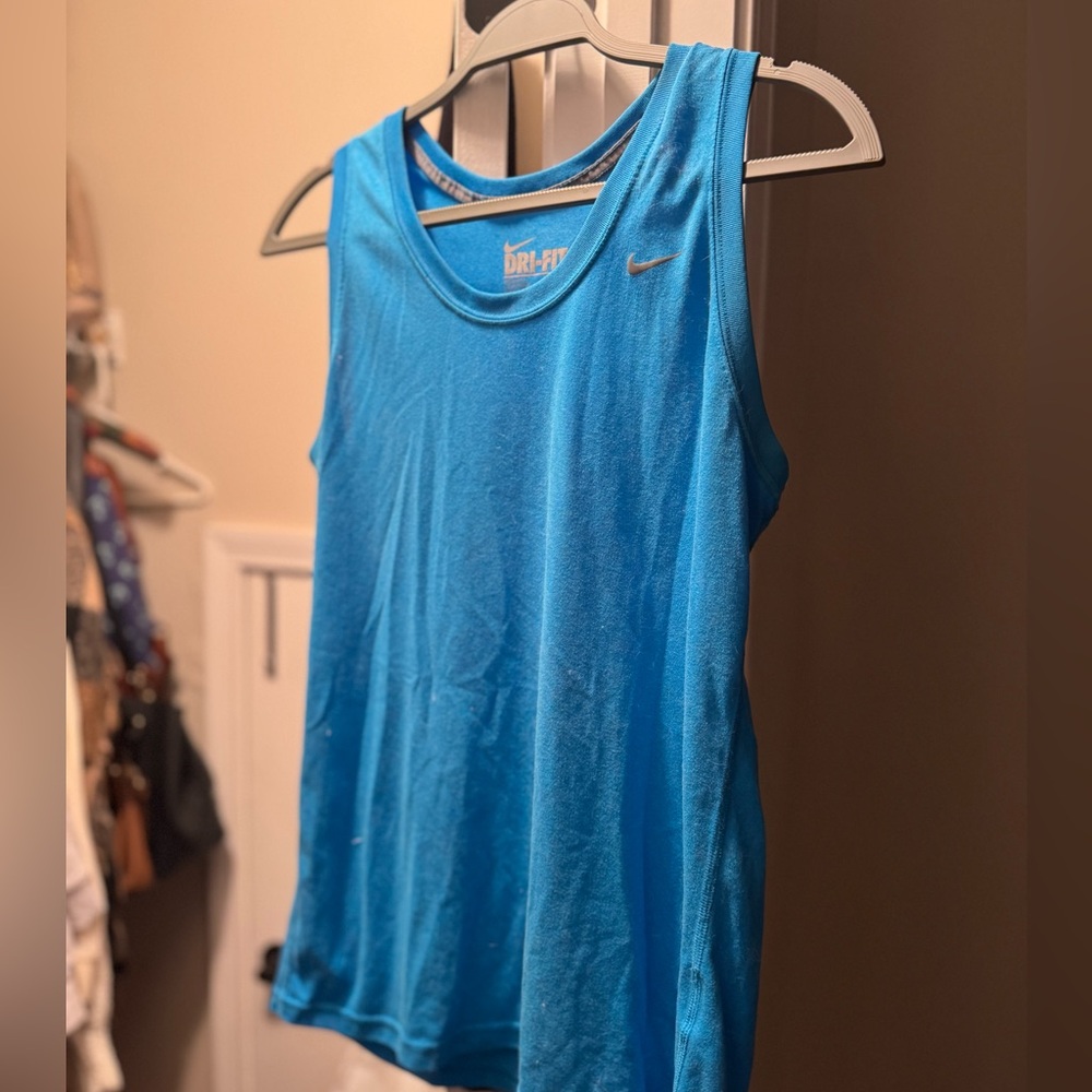 Nike Women's Blue Tank Top